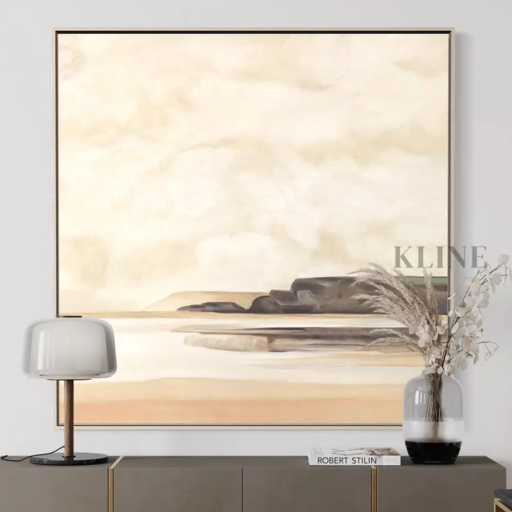 The Song of the Earth - Rolled Canvas / 80x80cm / 31x31’’ - Hand Painting 
