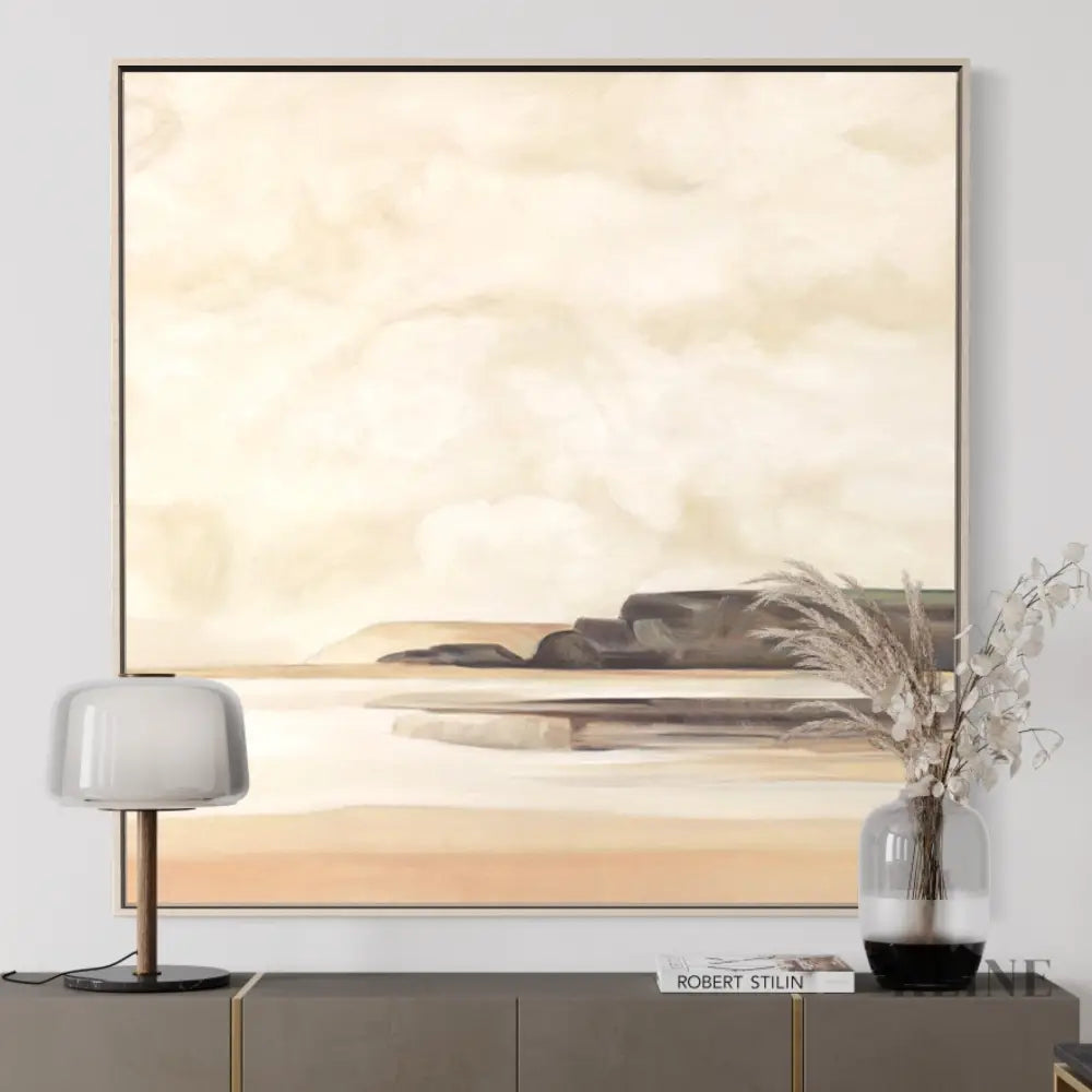 The Song of the Earth - Rolled Canvas / 80x80cm / 31x31’’ - Hand Painting