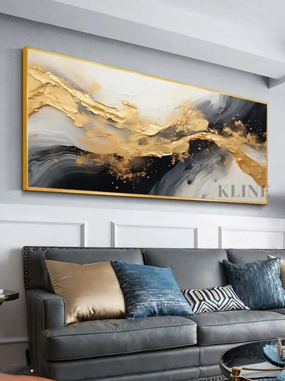 The Stream of Graceful Galaxies - Hand Painting