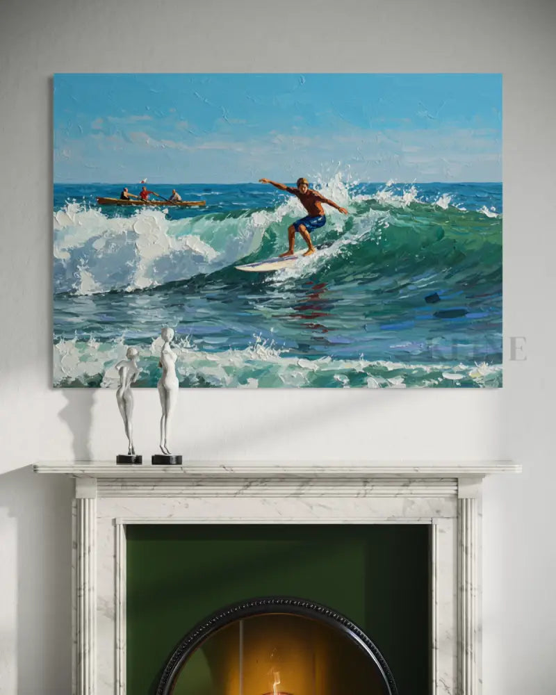The Summer Current - Hand Painting