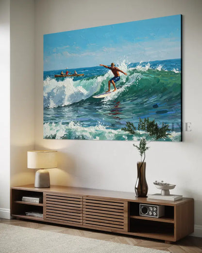 The Summer Current - Hand Painting