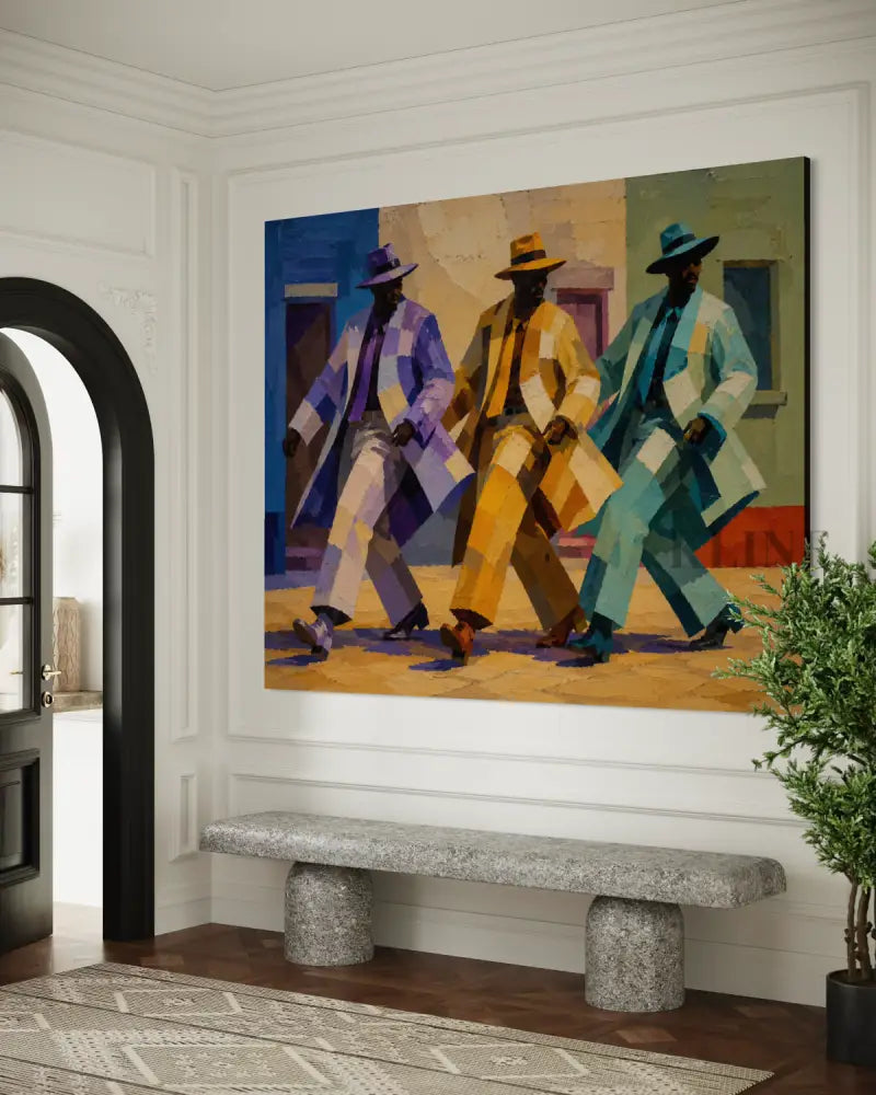The Sunday Gentlemen - Hand Painting 