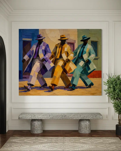 The Sunday Gentlemen - Hand Painting