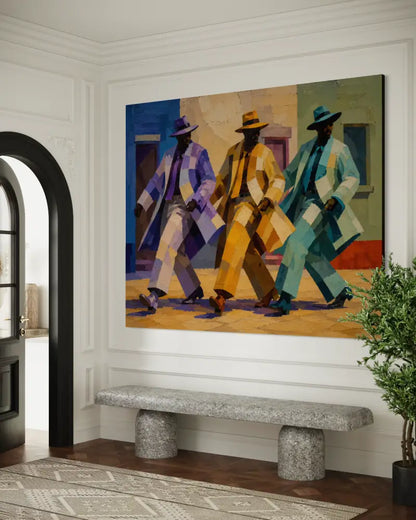 The Sunday Gentlemen - Hand Painting