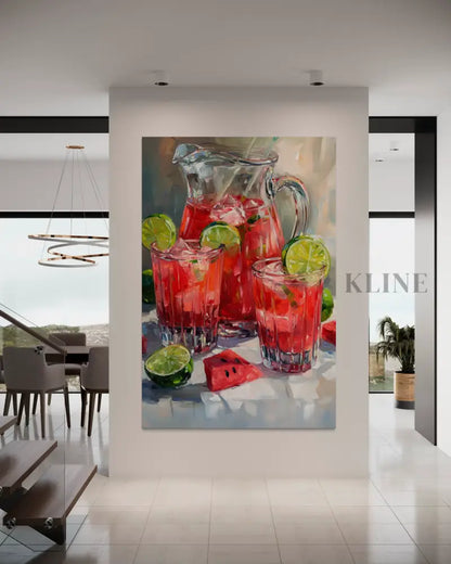 The Taste of Summer - Hand Painting