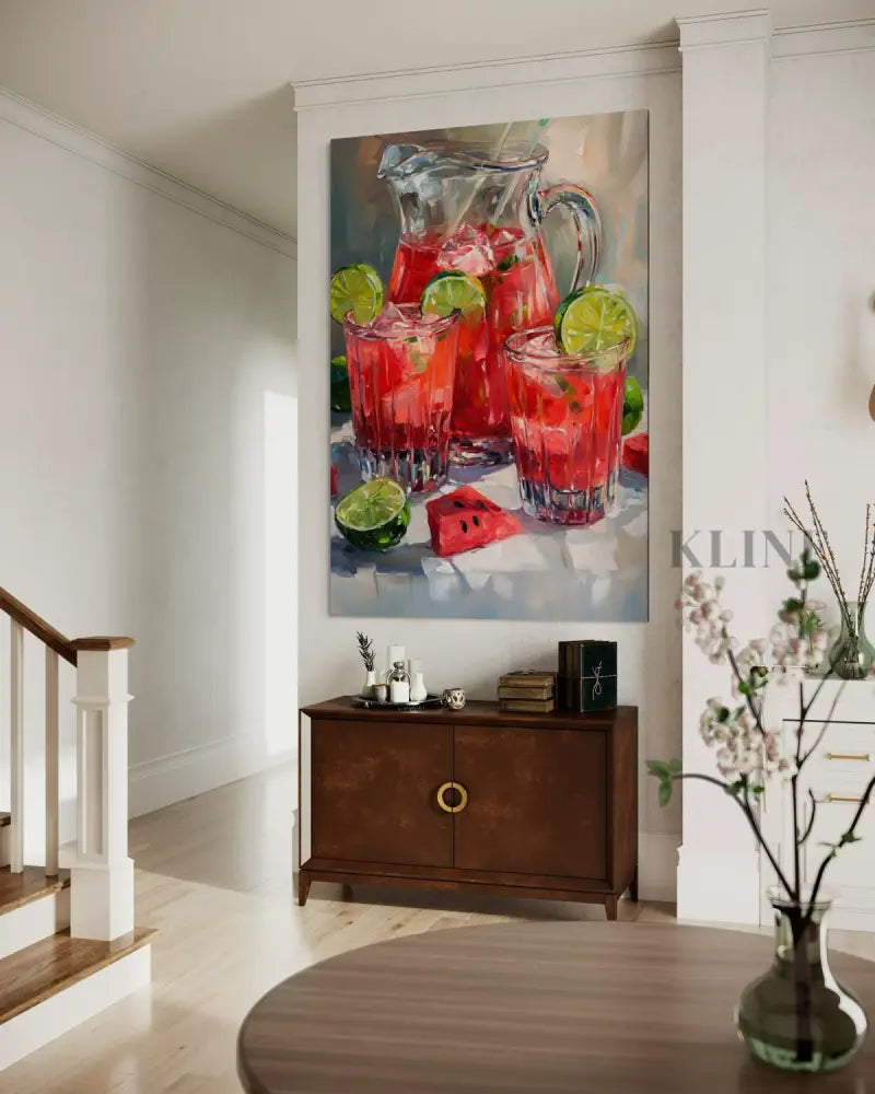 The Taste of Summer - Hand Painting Nature morte
