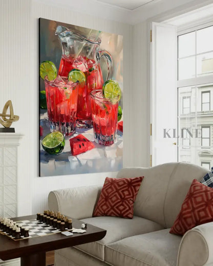 The Taste of Summer - Hand Painting