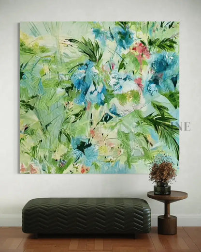 The Unfurling Garden - Hand Painting
