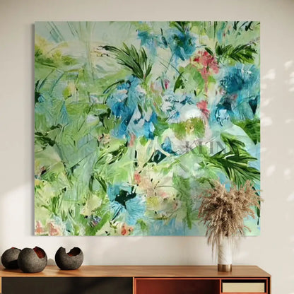 The Unfurling Garden - Hand Painting