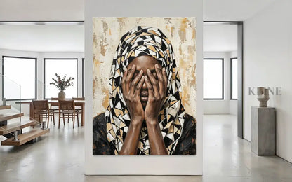 The Unveiling - Hand Painting