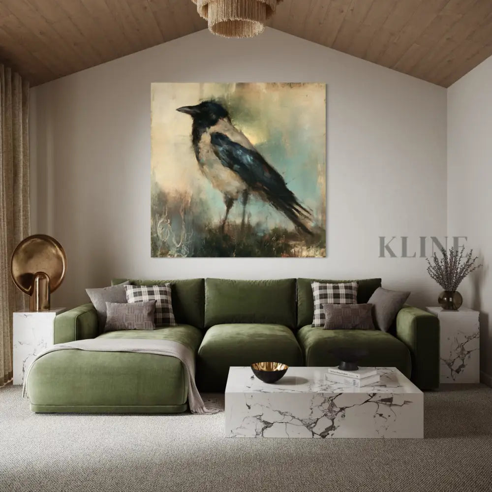 The Watcher - Hand Painting