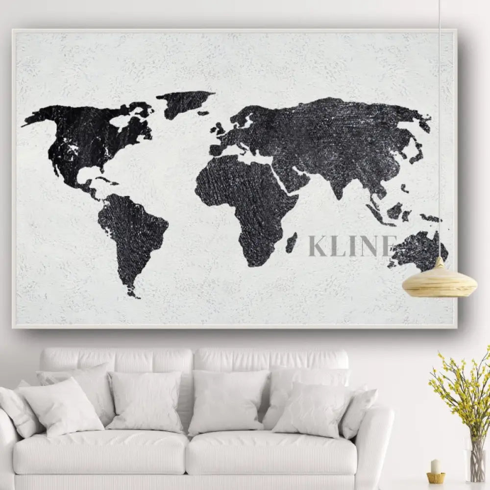 The World - Kline Collective Große Wandkunst