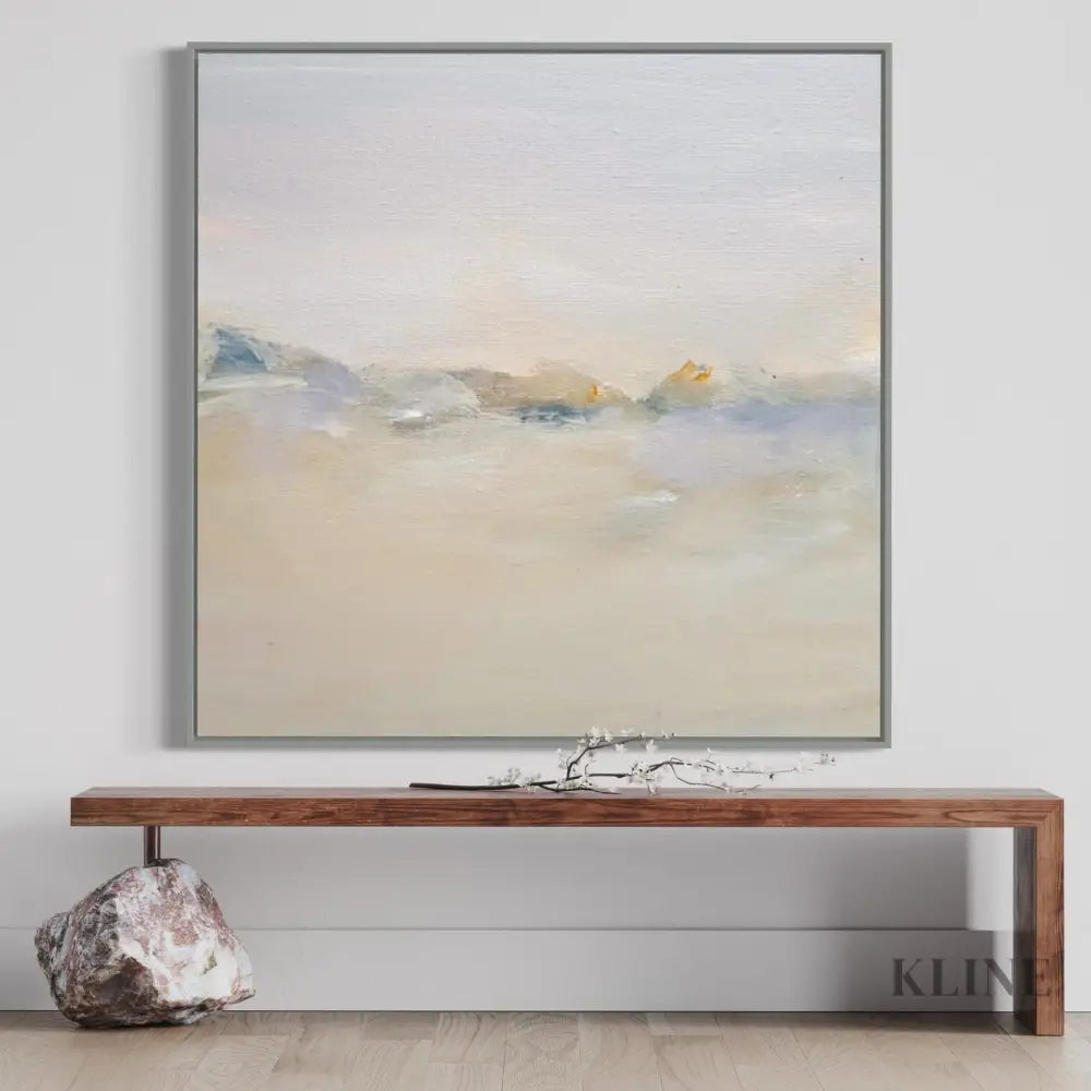 Through a Haze - Hand Painting