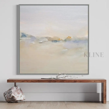 Through a Haze - Hand Painting
