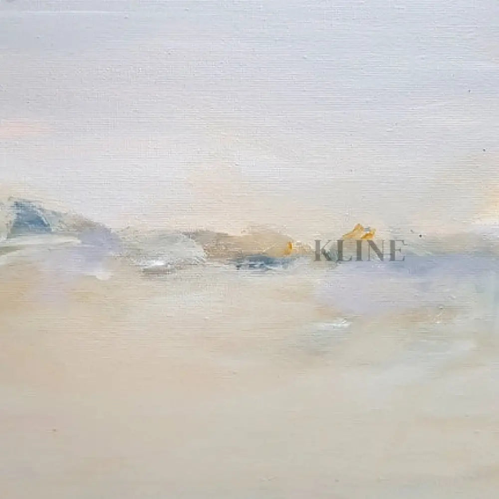 Through a Haze - Hand Painting