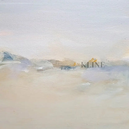 Through a Haze - Hand Painting
