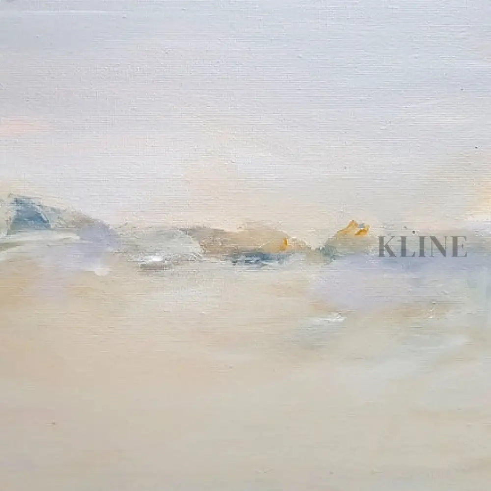Through a Haze - Hand Painting