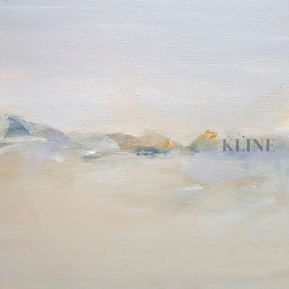 Through a Haze - Hand Painting