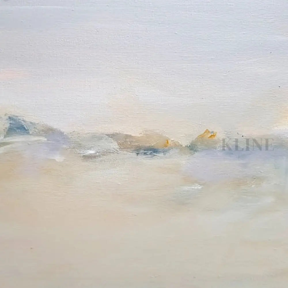 Through a Haze - Hand Painting