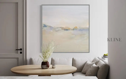 Through a Haze - Hand Painting