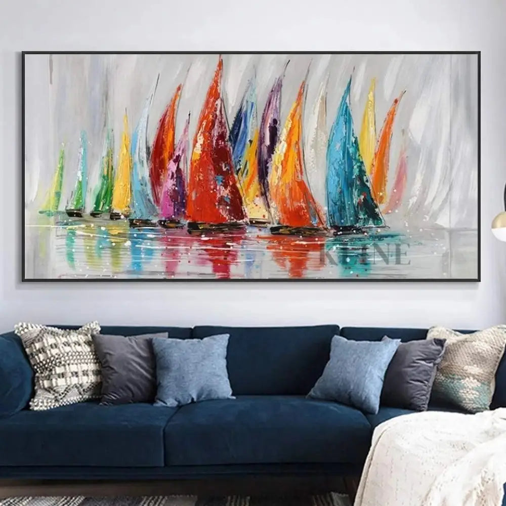 Through Storms We Weather - Hand Painting