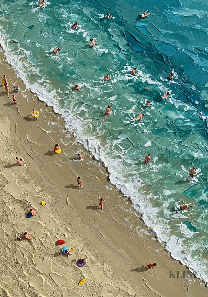 Tides of Happiness - Hand Painting
