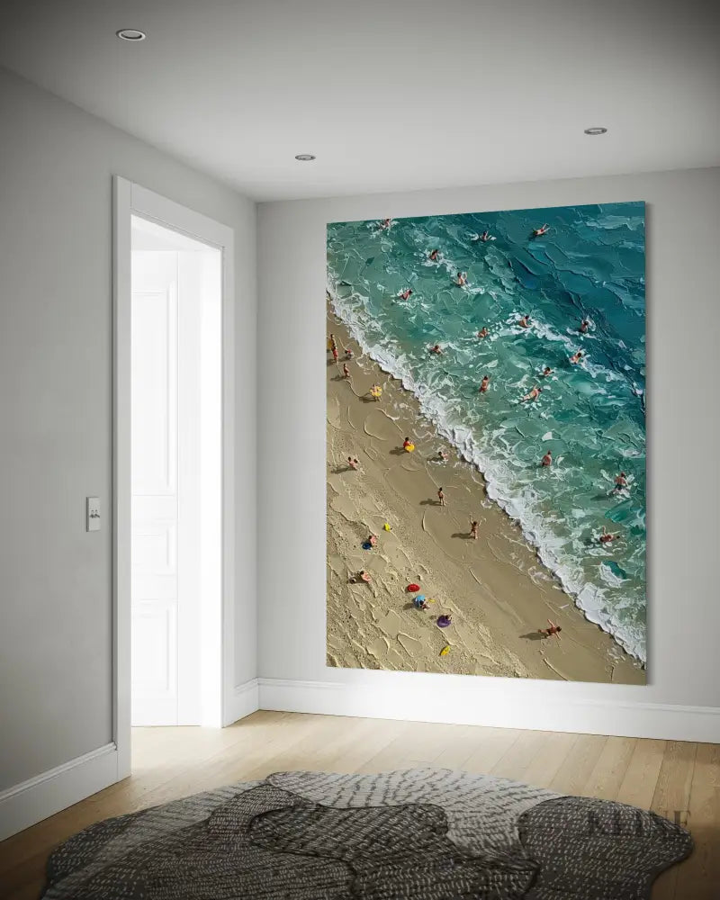 Tides of Happiness - Hand Painting