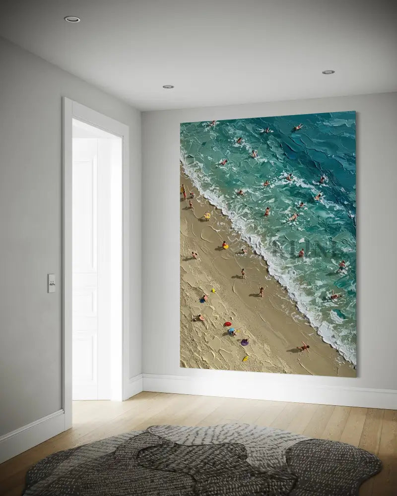 Tides of Happiness - Hand Painting