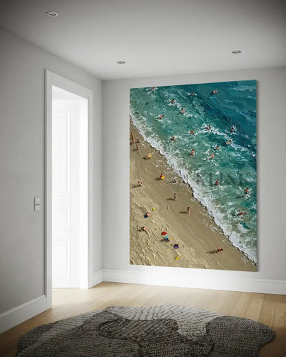 Tides of Happiness - Hand Painting