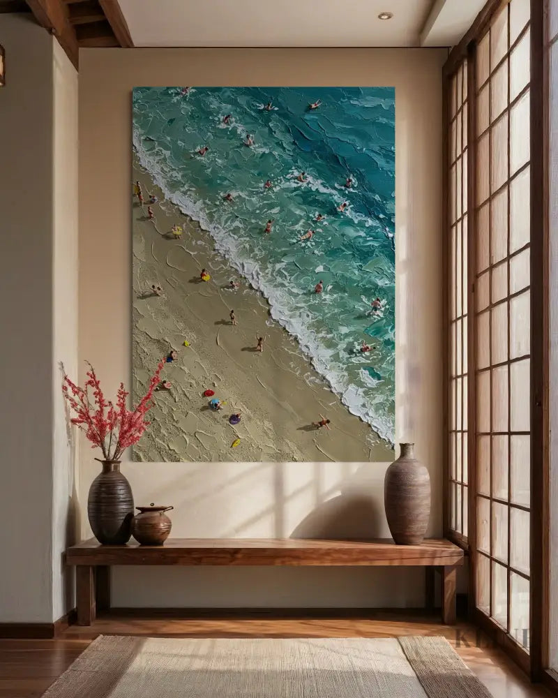 Tides of Happiness - Hand Painting 