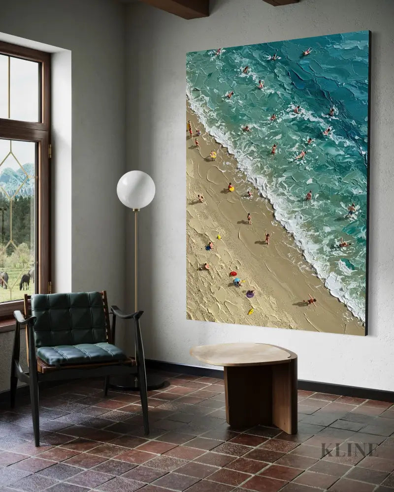 Tides of Happiness - Hand Painting 