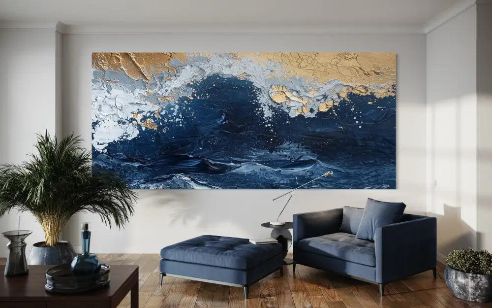 Tides of Treasure 1 - Hand Painting 