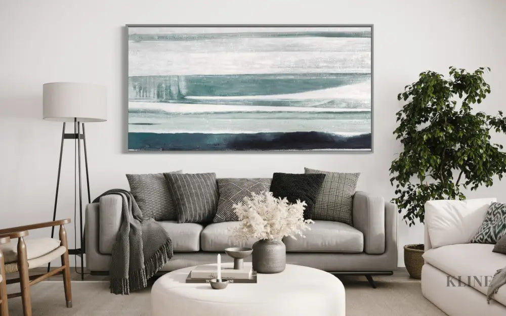 Timeless Sea Breeze - Hand Painting