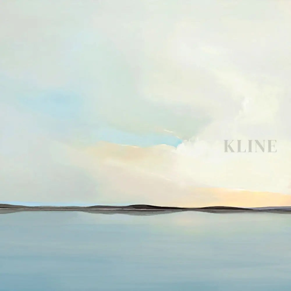 Tranquility Found - Hand Painting Cream Wall Art
