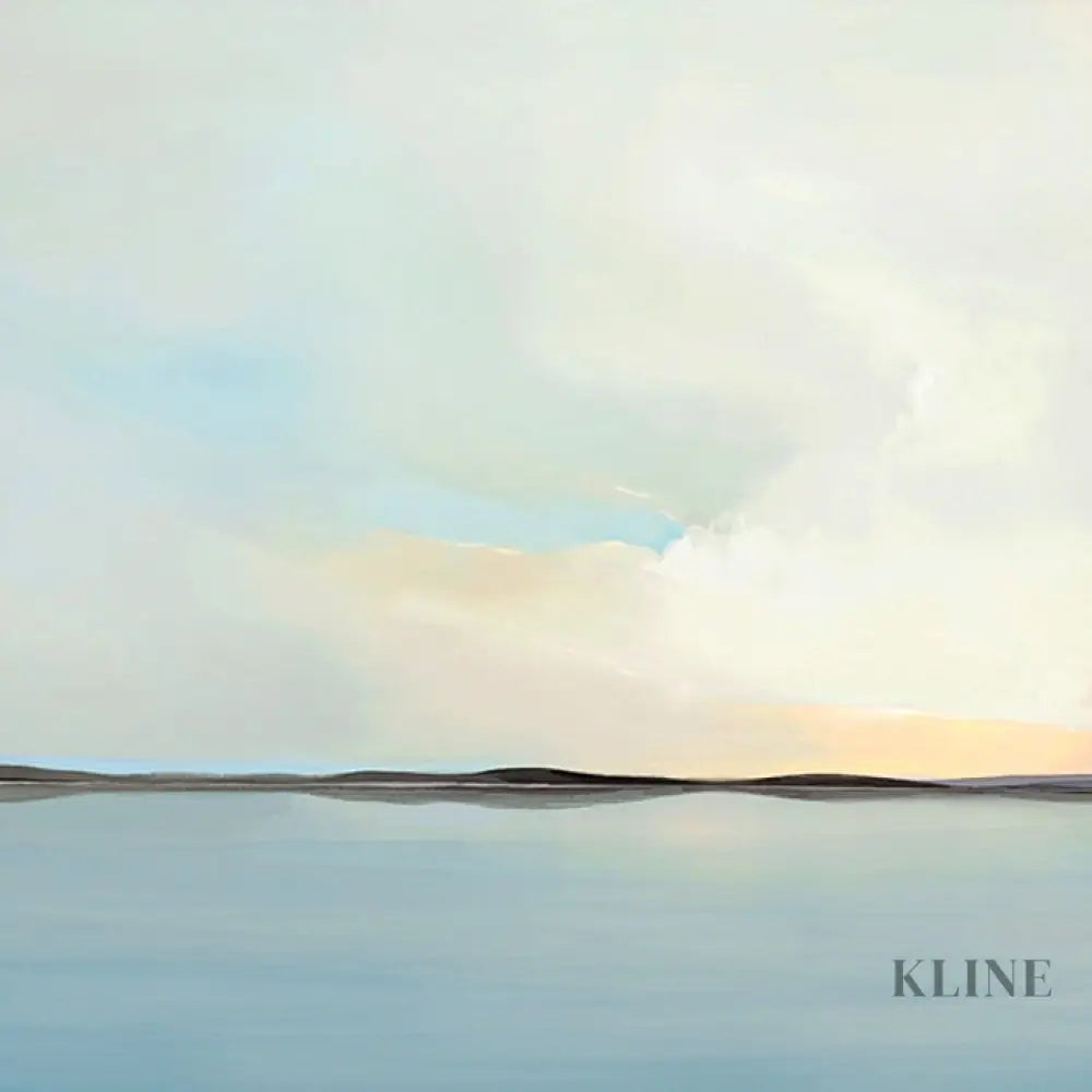 Tranquility Found - Hand Painting Peintures de coucher de soleil