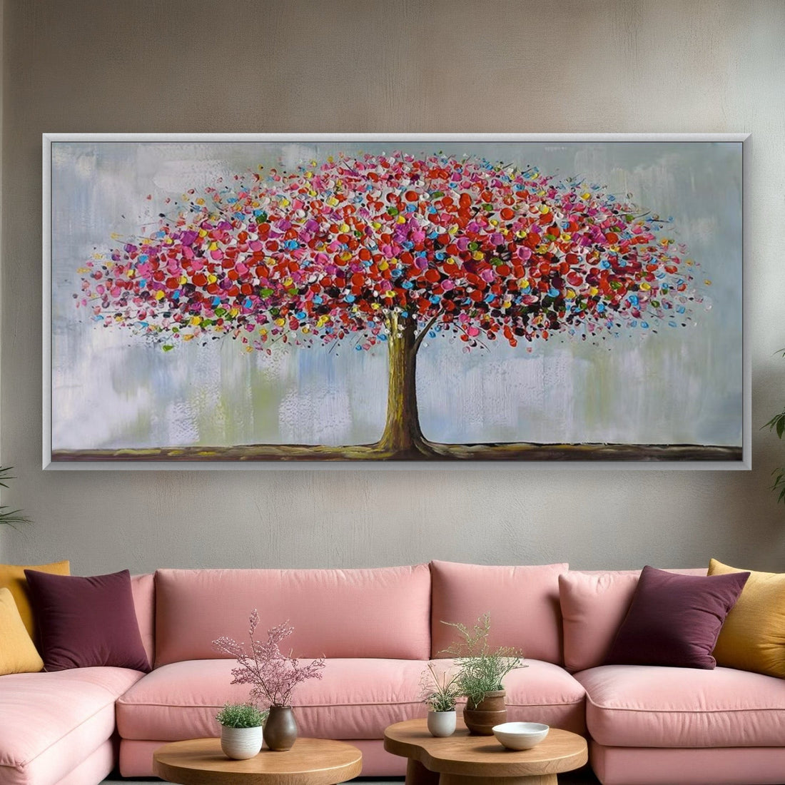 Tree of Abundance - Hand Painting