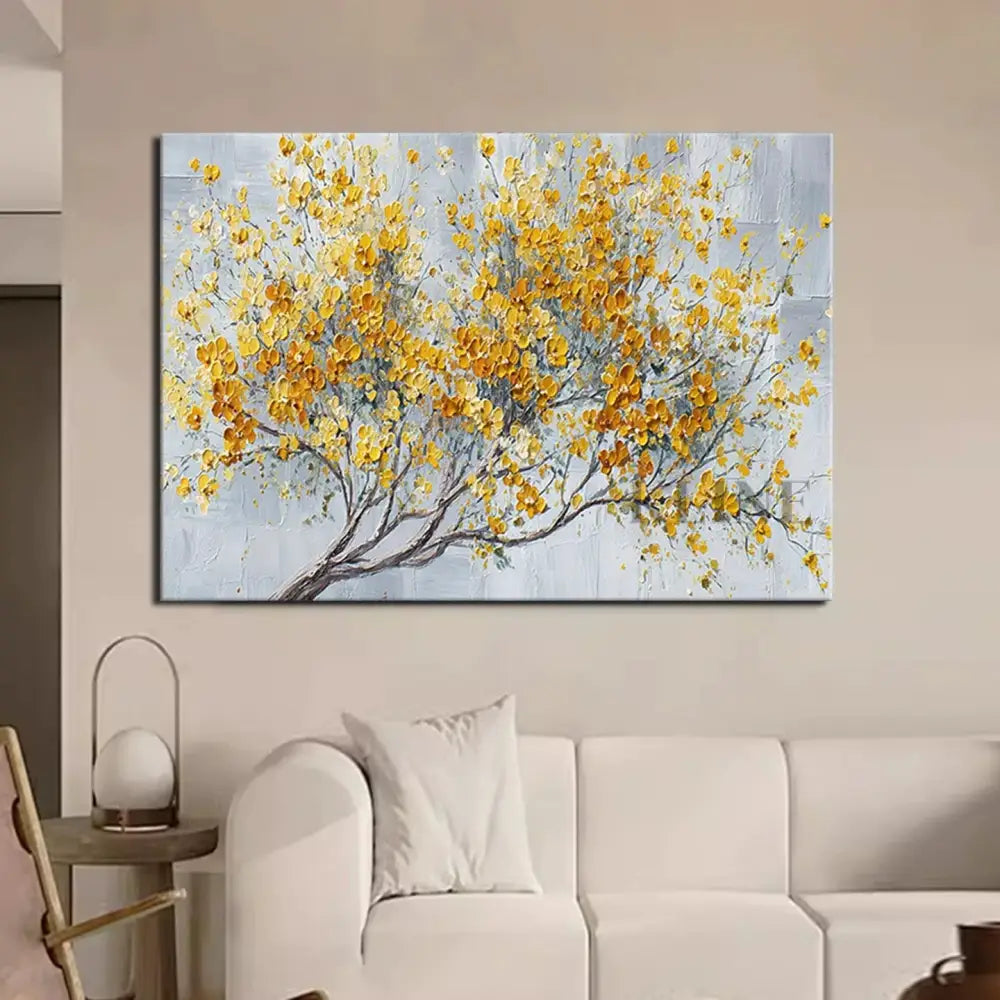 Tree of Gold - Hand Painting