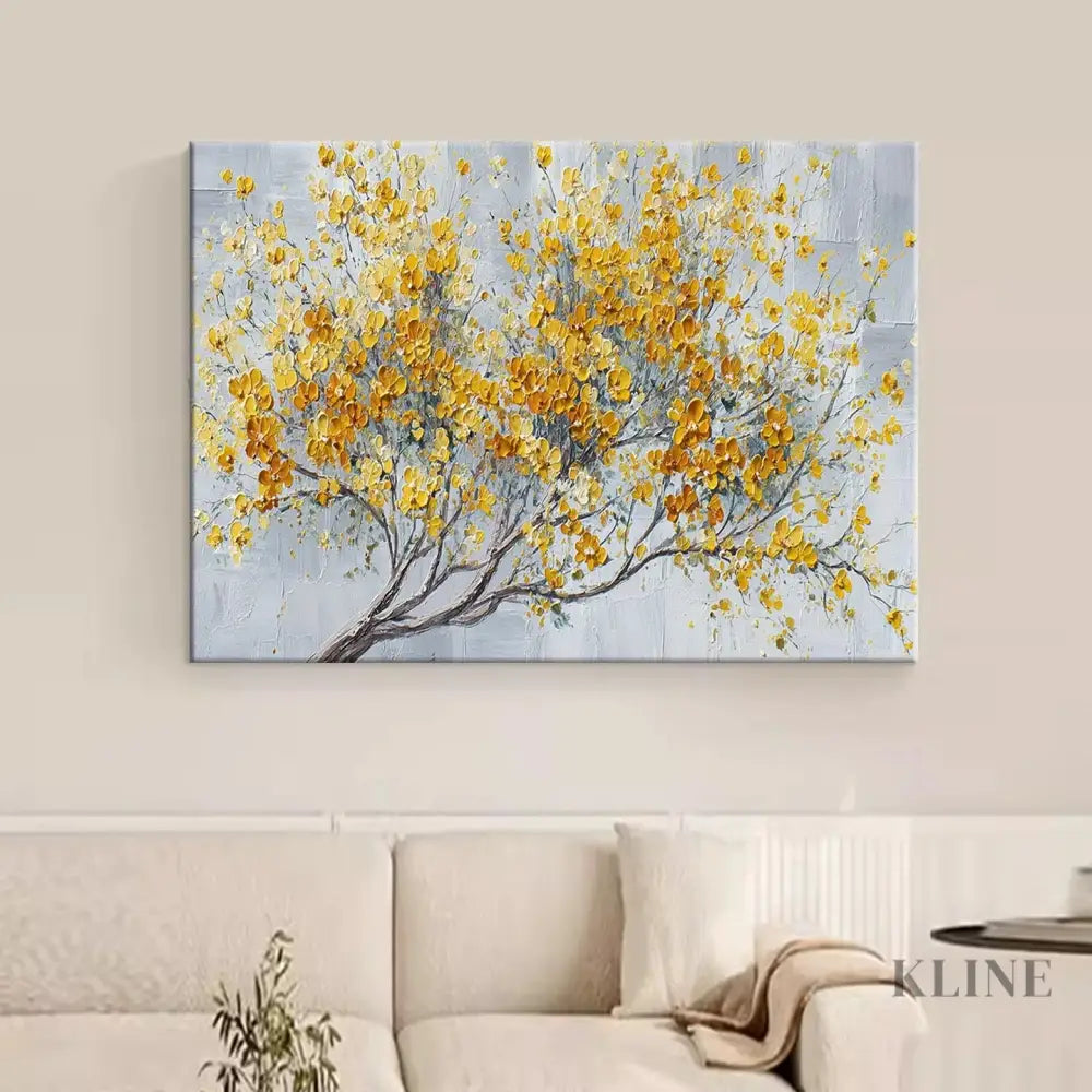 Tree of Gold - Hand Painting