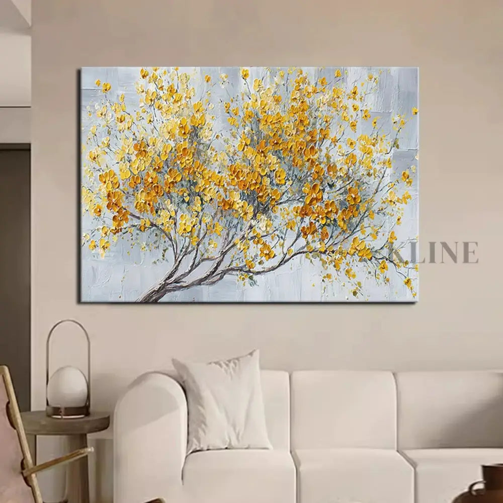 Tree of Gold - Hand Painting 