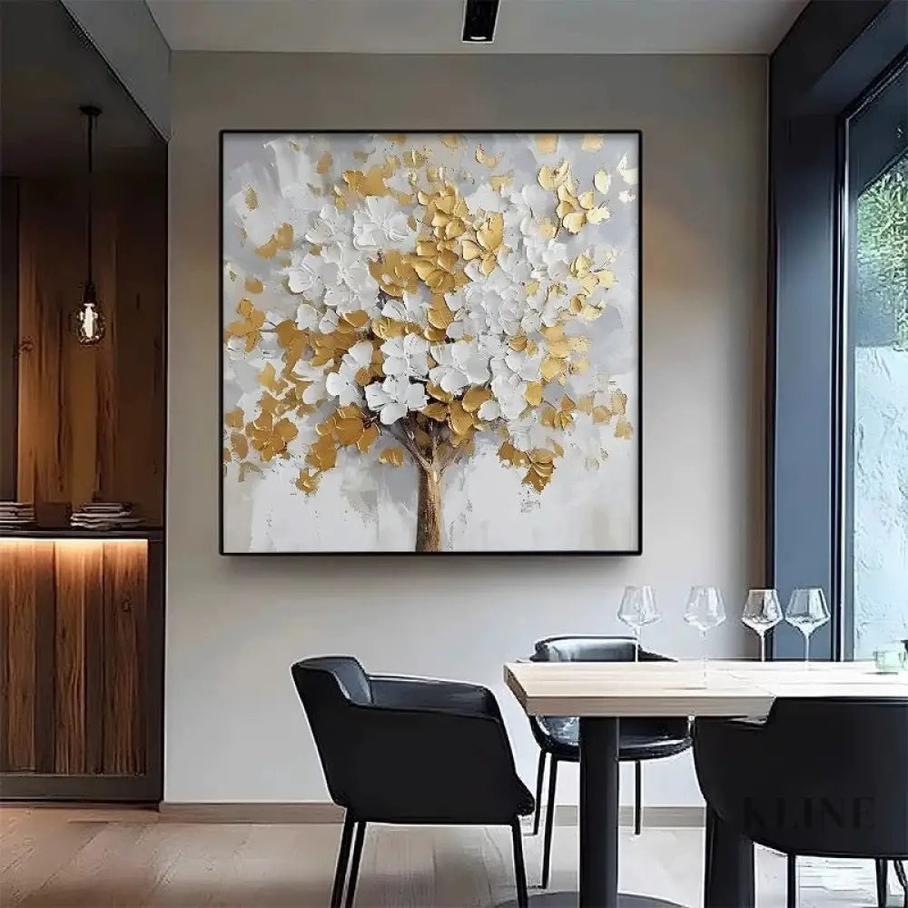 Tree of Prosperity - Hand Painting Original Paintings for Sale