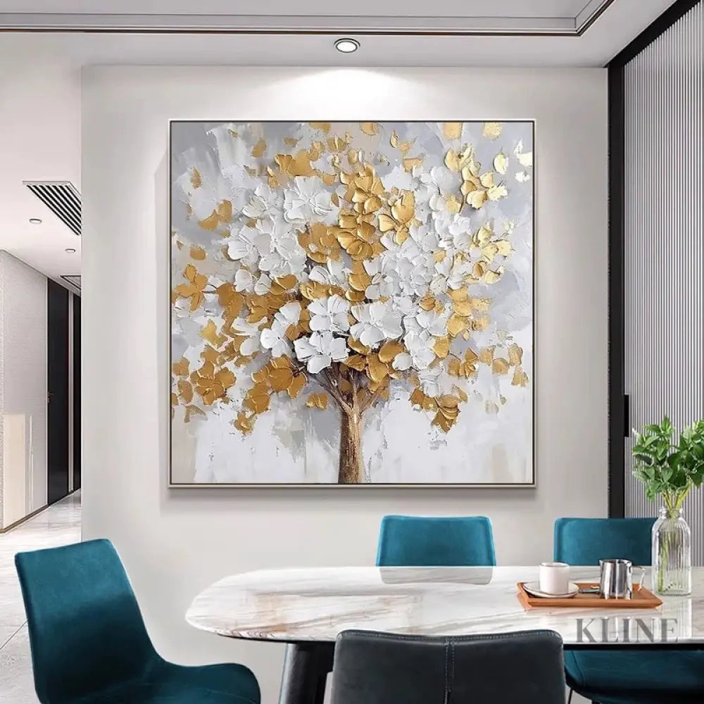 Tree of Prosperity - Hand Painting Original Paintings for Sale