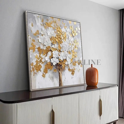 Tree of Prosperity - Hand Painting