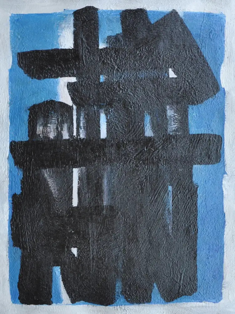 Tue - Kline Collective Black and White Paintings