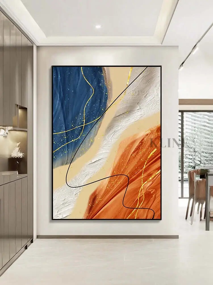 Tundra Textured Wall Art - Hand Painting