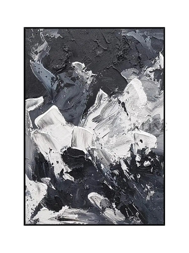 Turns to Dust - Hand Painting Grande arte da parete