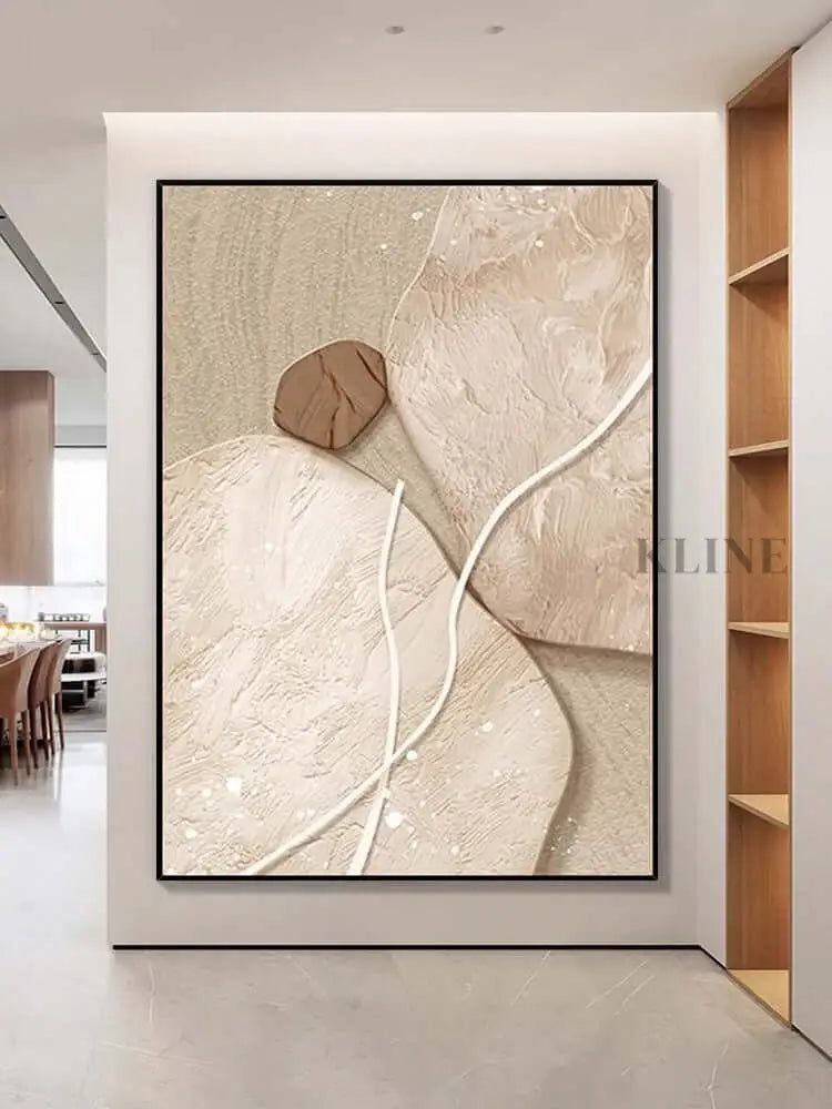 Two Stone Wall Art - Hand Painting 
