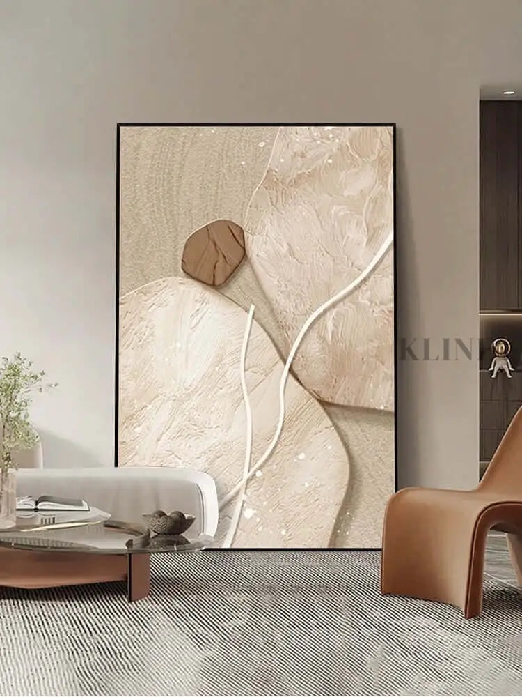 Two Stone Wall Art - Hand Painting