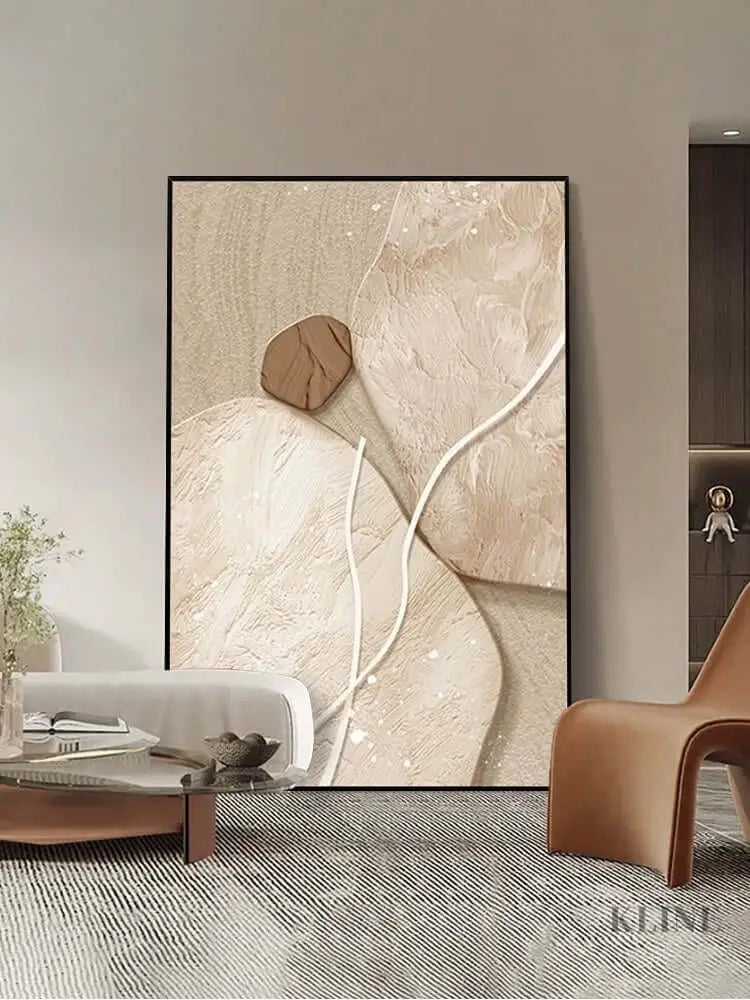 Two Stone Wall Art - Hand Painting