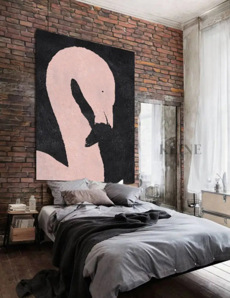 Ugly Duckling 1 - Kline Collective Leinwand-Wandkunst