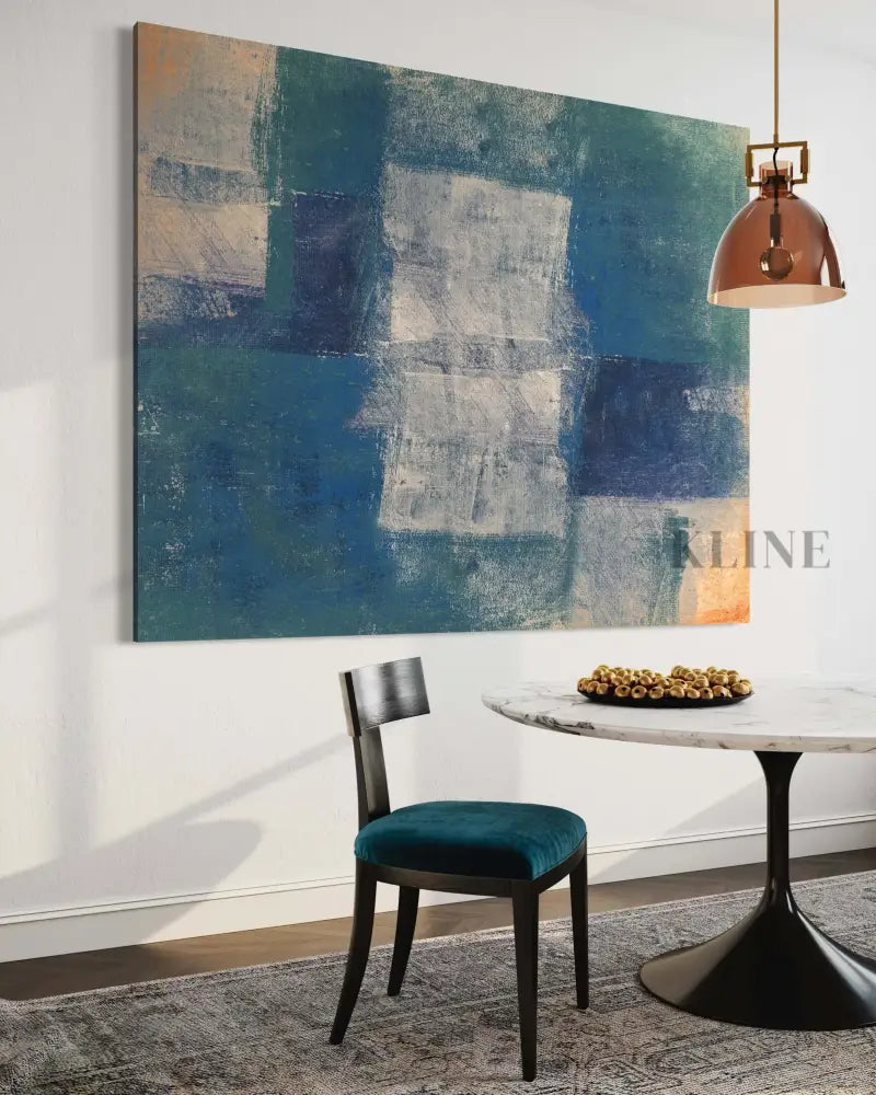 Under Heavy Rain - Hand Painting Arte de pared grande